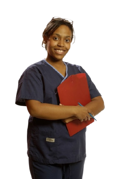 Female healthcare professional offering compassionate medical care at Notrica Health Care